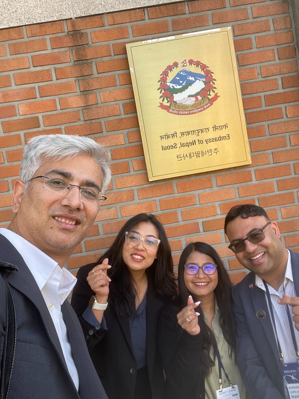 Embassy Visit, Seoul